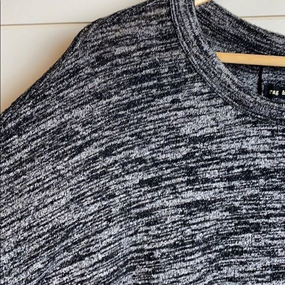 rag & bone | Oversized  Long Sleeve Pocket Tee | M - Picture 5 of 8